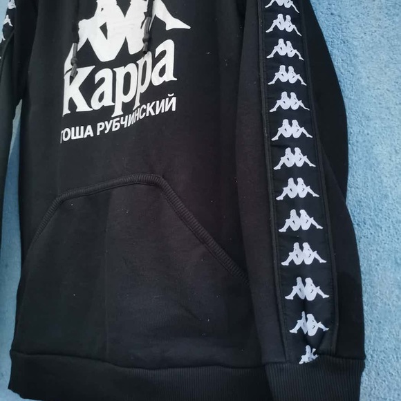 Kappa x Gosha Rubchinskiy Black Hoodie / Men Small - Picture 3 of 5